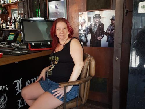 Lemmy Kilmister stol vid baren